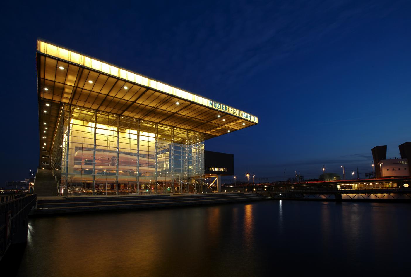 Het Minimal Music Festival in het Muziekgebouw aan het IJ