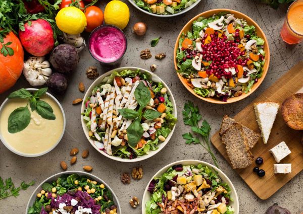 At Fennel, put together your own healthy meal salad