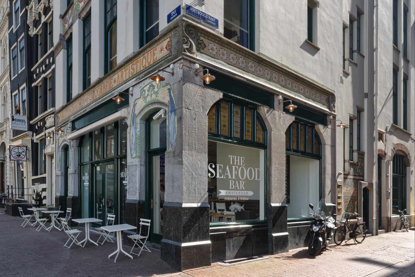 estida seafoodbar amsterdam exterieur