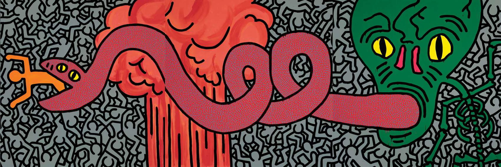 keith haring green