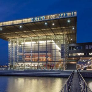 Het Minimal Music Festival in het Muziekgebouw aan het IJ