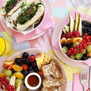 The perfect breakfast can be found at The Corner Bakery.