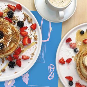 American Pancakes met bladgoud eet je bij Moak