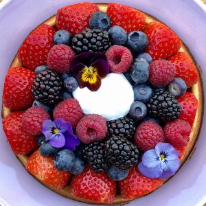 Kleurrijke en smaakvolle brunch gerechten bij Wicked Waffles