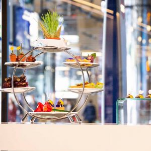 For an Afternoon Tea experience, head to the Waldorf Astoria.