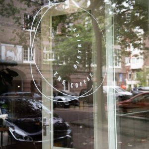 Coffee District Willemsparkweg: few seats, but good espresso