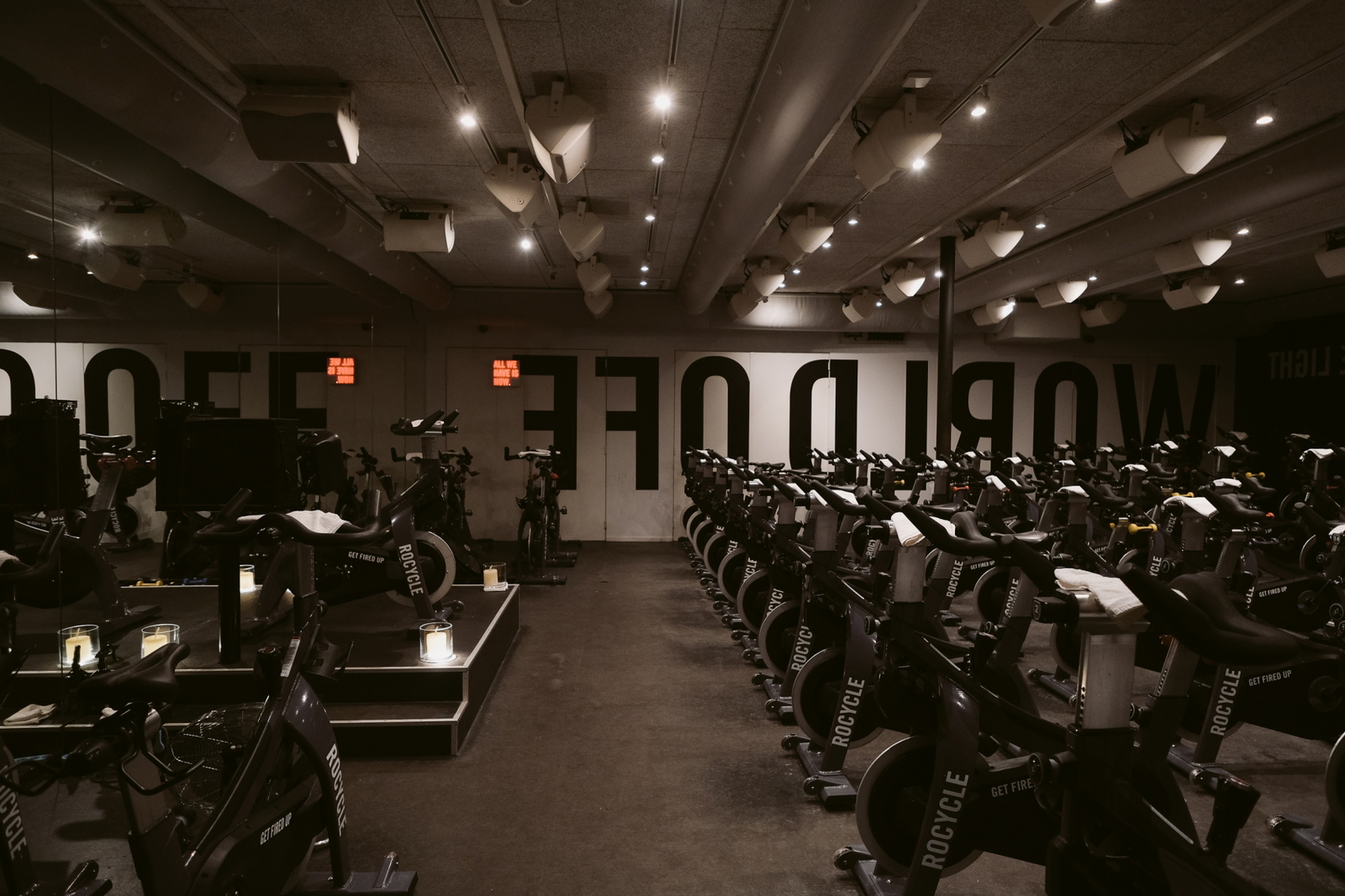 Rocycle (Rostudios) in De Pijp: 45 minutes of sweating, cut off from the outside world