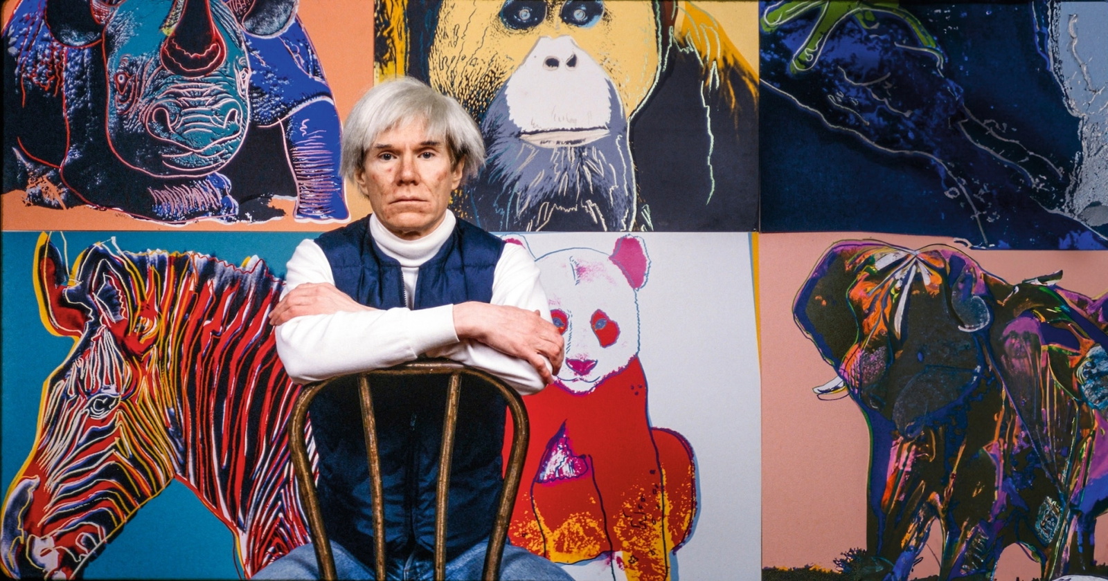 Textielkunst van Andy Warhol in Museum Cobra