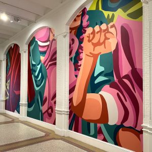 Hedy Tjin's "Universal Color" adorns the walls of the Stedelijk