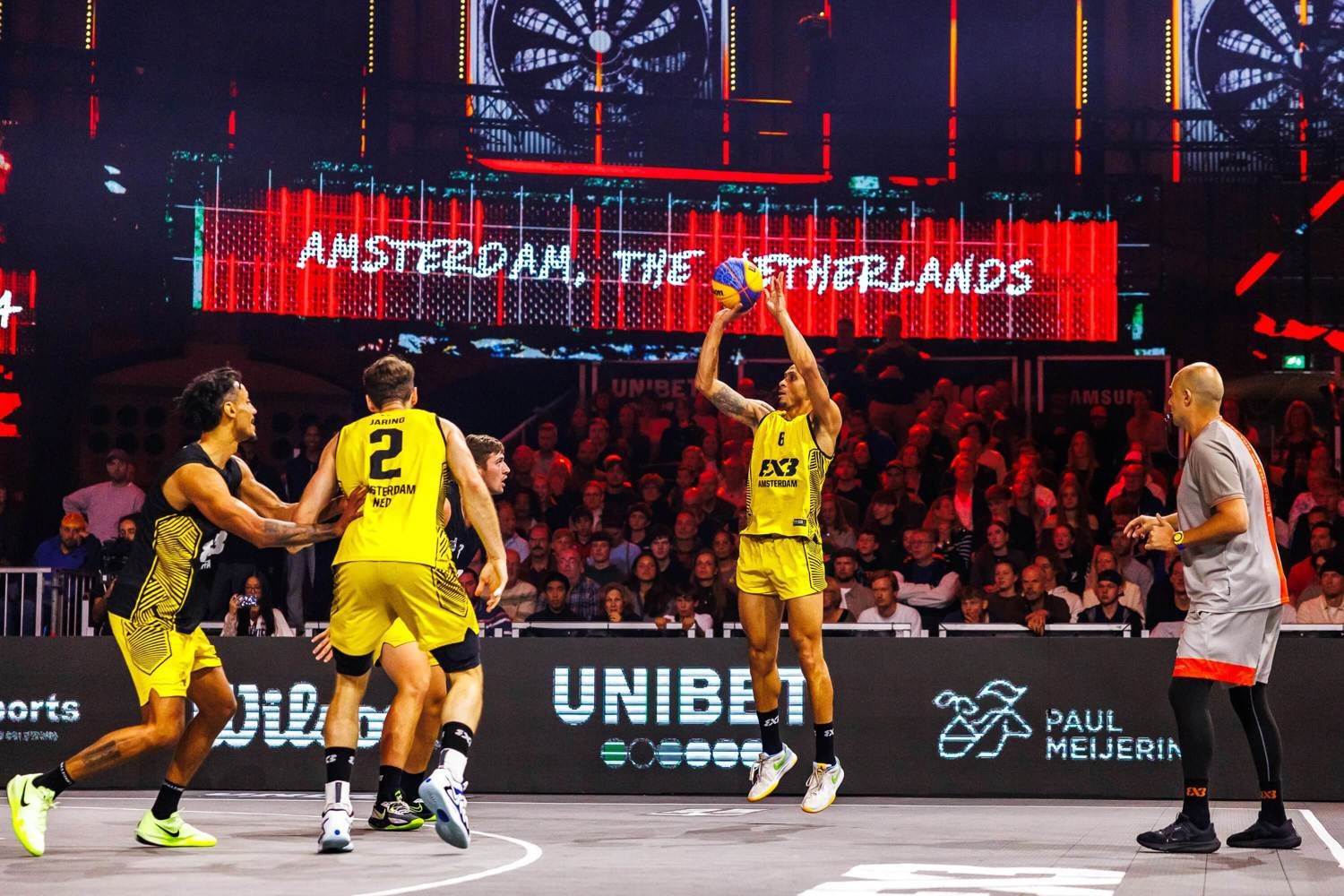FIBA 3×3 World Tour Amsterdam 2026: topsport op de NDSM-werf