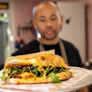 Five Pizzas offers exactly five pizzas—no compromises