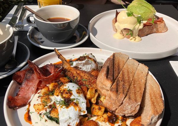 Flow serves brunch classics and specialty coffee