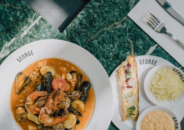 George Marina: Refined Asian food in harbor Amstel