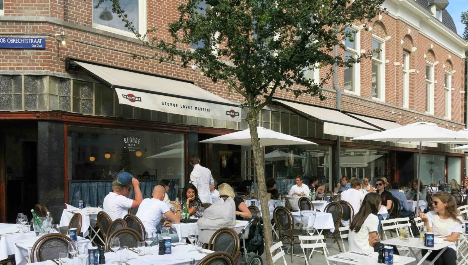 George W.P.A.: de brasserie die de hele dag voor je klaarstaat