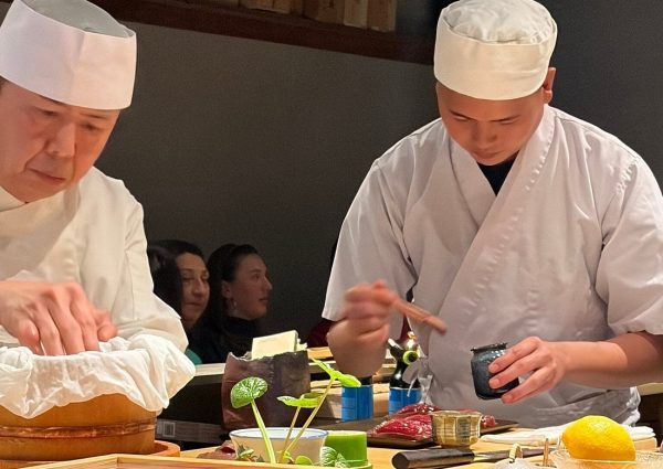 Ikkoku in the Pijp: omakase over an open fire