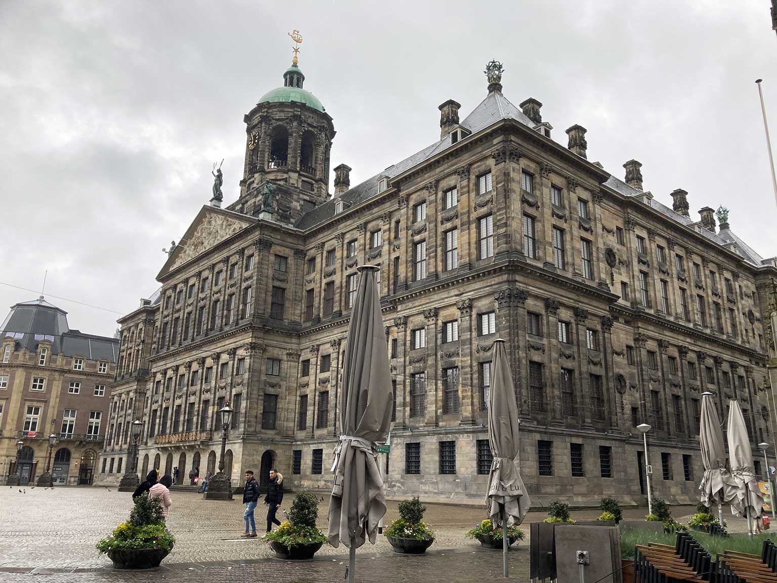 The Royal Palace on Dam Square: Three lives in one building
