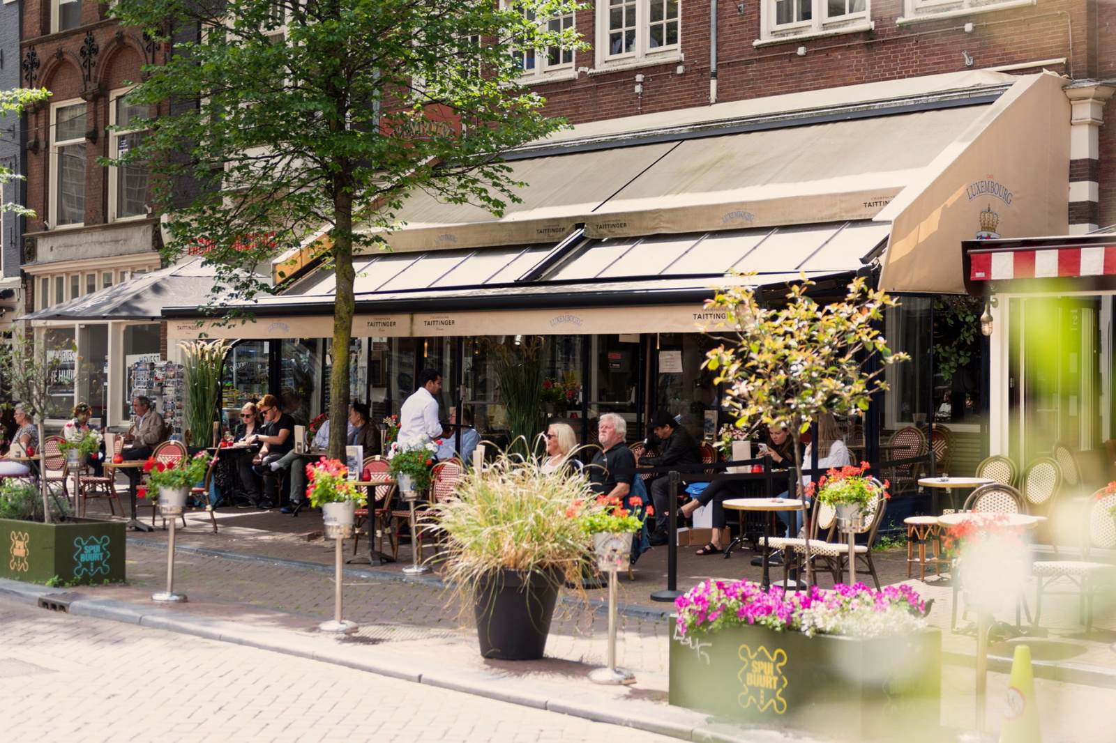 Café Luxembourg aan het Spui: al veertig jaar een begrip