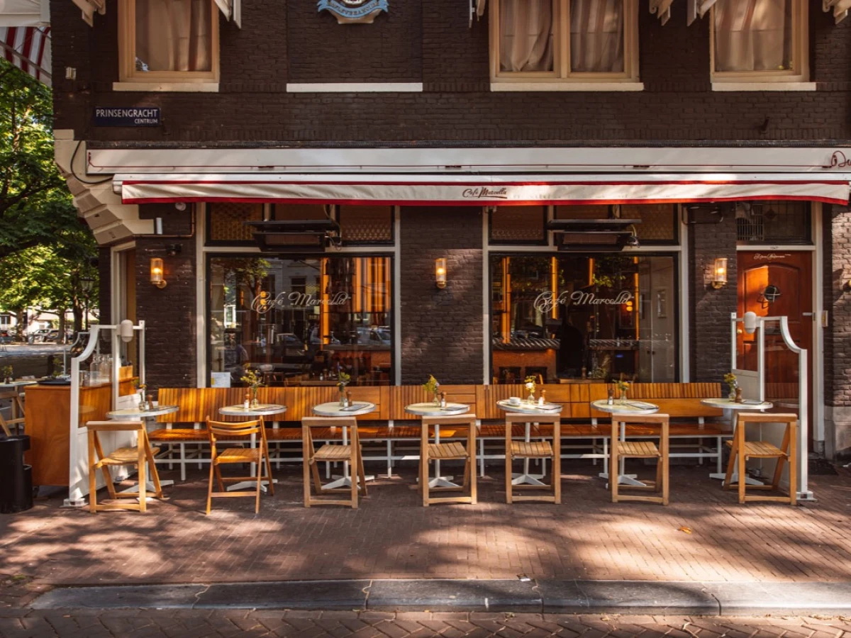 Café Marcella op het Amstelveld: bruin café met nieuw leven