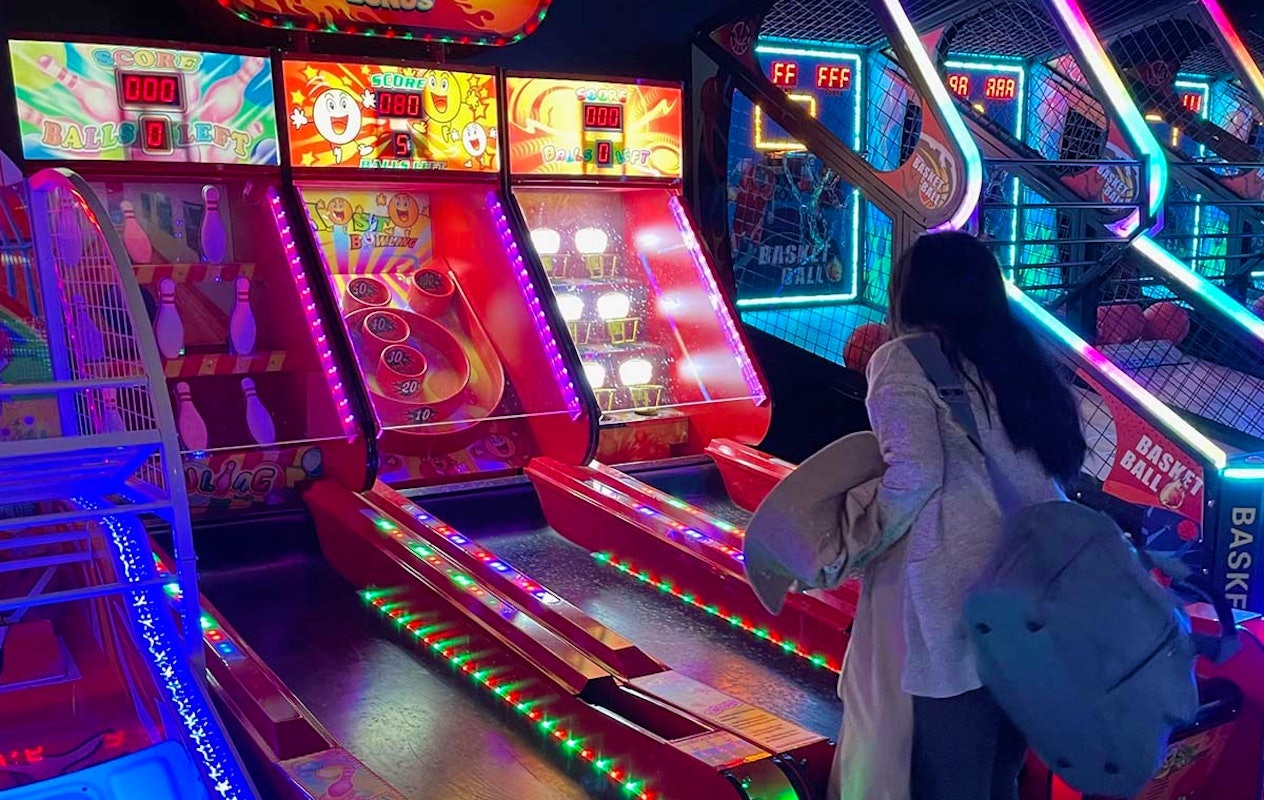 Molly’s Arena: Japanse arcadehal met ramen