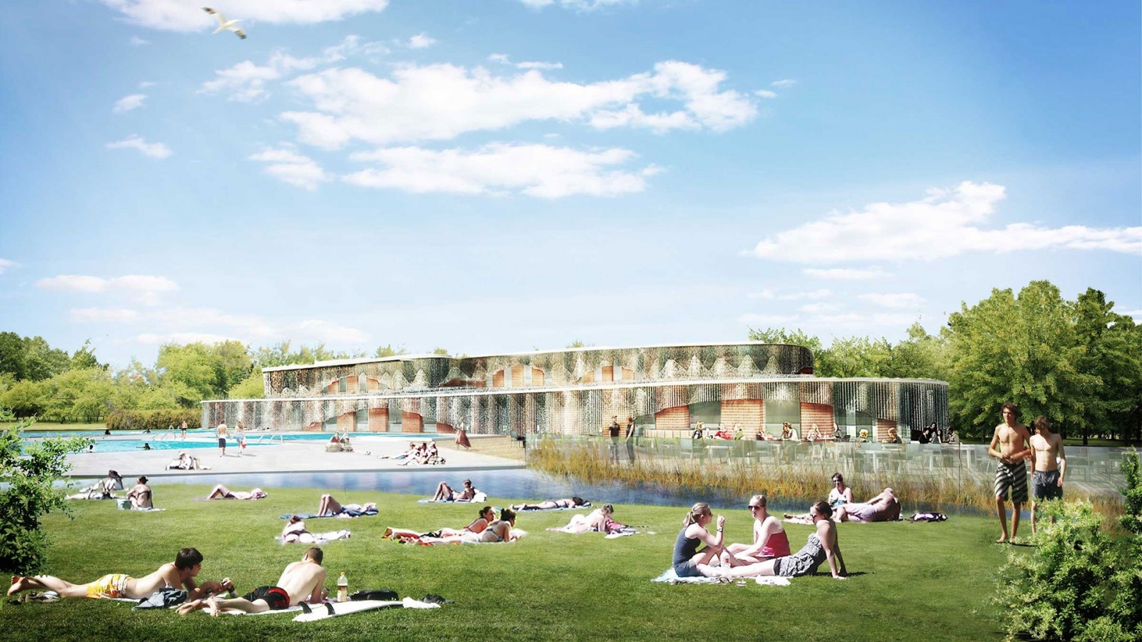 Noorderparkbad: Het zwembad dat Noord een spiegel voorhoudt