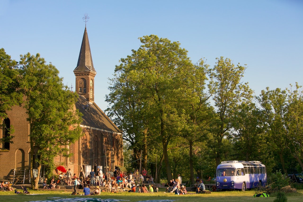 Natural High Festival in Ruigoord: love to yourself