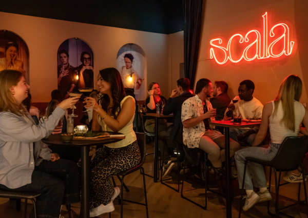 Scala: A mix of shared food and short theatrical performances