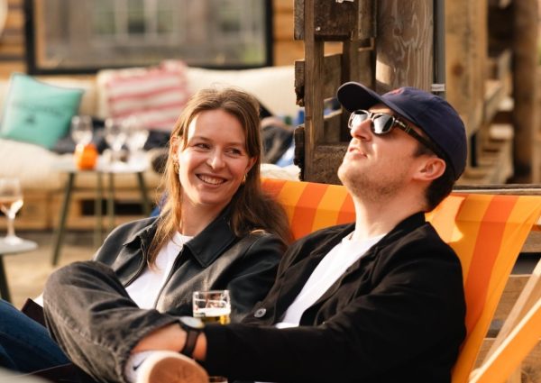 Strand van Oost: Stadsstrand op dakterras House of Orchid