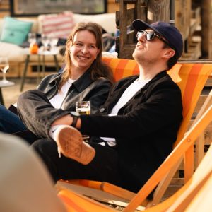 Strand van Oost: Stadsstrand op dakterras House of Orchid