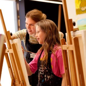 Tekenen in het Open Atelier van het Van Gogh Museum