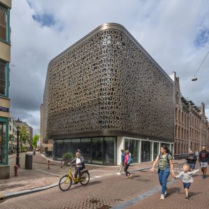 UvA Library Amsterdam: studying with a view of the city