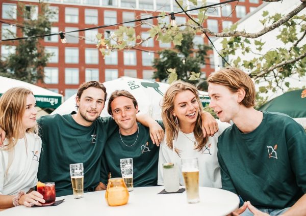 Vooges on the IJ: 180-degree view over the water