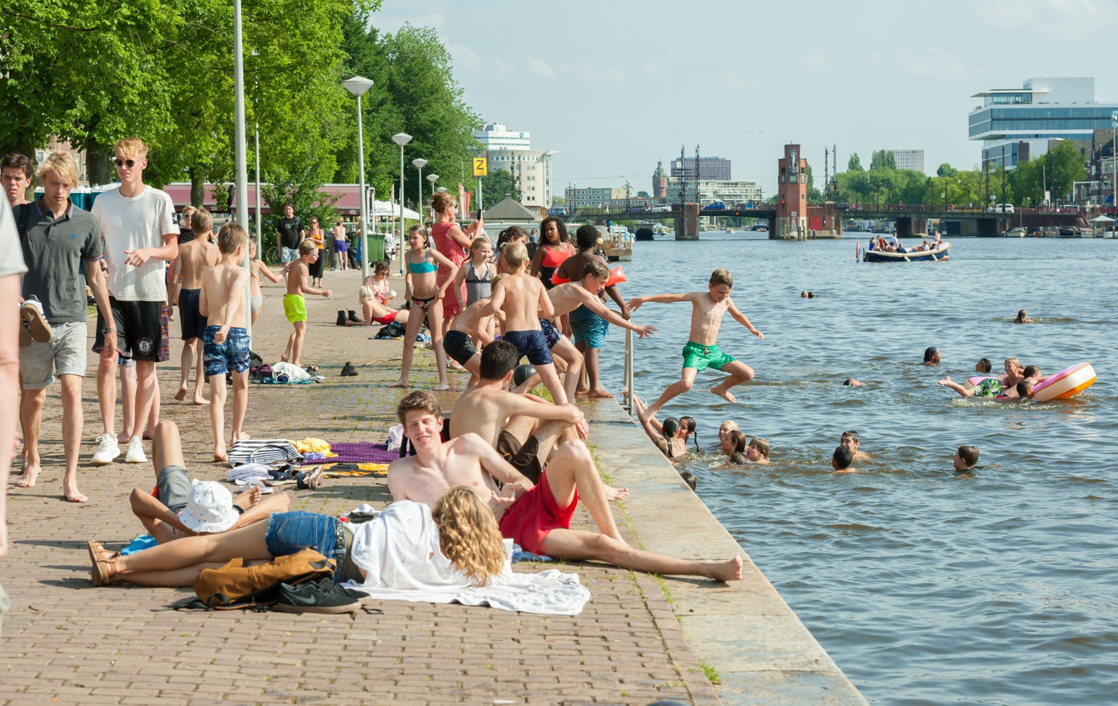 Wat te doen in Amsterdam als het 30 graden is