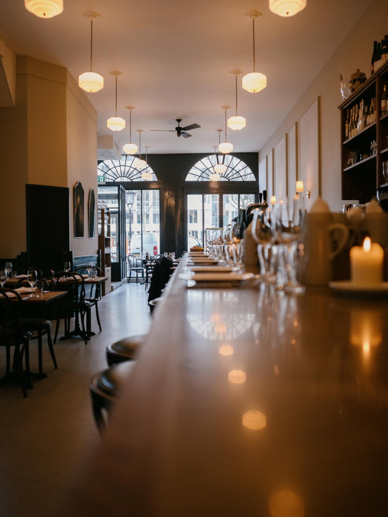 Weinlokal Stern: Duits wijncafé en bistro op het Singel
